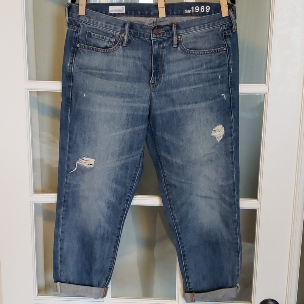 GAP Sexy Boyfriend jeans - EUC sz31
